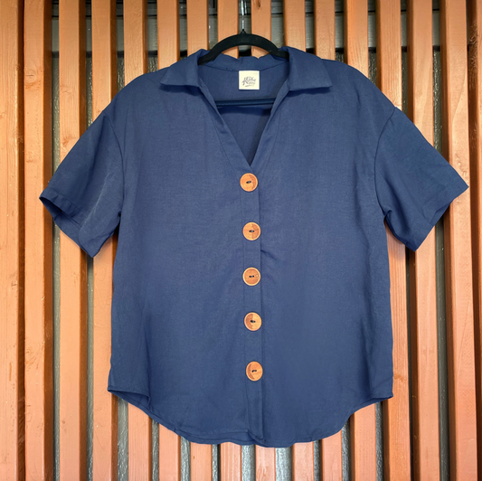 BUTTON UP - Kaulana Mahina Top