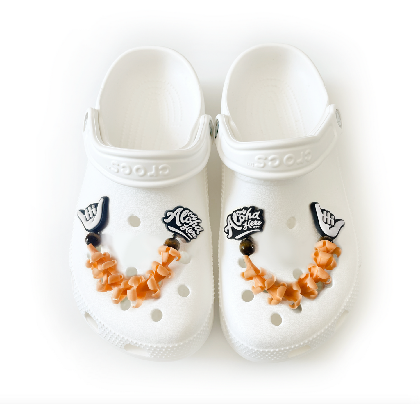 CROC LEI - Orange Puakenikeni