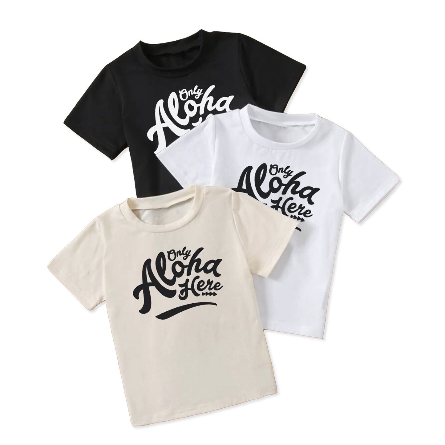 TSHIRT - Only Aloha Here Keiki